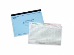 Kasserapport A4 m/kopi GF 2405 2x50bl