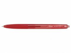 Kuglepen Pilot Super Grip G r&oslash;d fine 0.7 stregbr: 0,22mm