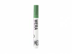 Marker WERA gr&oslash;n permanent kantet spids 1-4mm