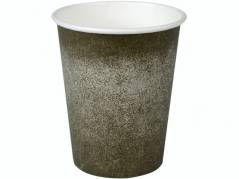 Kaffeb&aelig;ger The Swan 9,1x8cm 28cl gr&aring; pap/PE 8oz 50stk/pak