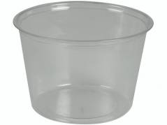 Portionsb&aelig;ger PLA klar 4oz 120ml 4,7cm &Oslash;7cm 100stk/pak
