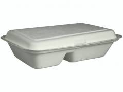 Take away boks sukkerr&oslash;r 250,9x162x63,2mm 2rum 50stk/pak