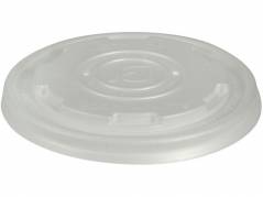 L&aring;g &Oslash;9cm hvid PLA snap-On rund t/World Art b&aelig;ger 50stk/pak