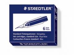 Refill til fyldepen Staedtler blå 6stk/pak