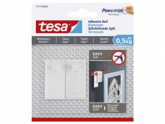 Kl&aelig;bes&oslash;m tesa t/tapet og gips 0,5kg 2stk/pak