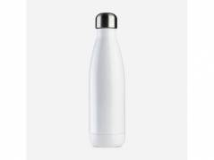 Vandflaske JobOut aqua &Oslash;7x25,5cm 500ml white