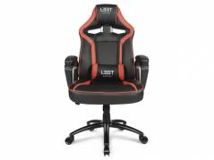 Kontorstol Extreme L33T PU r&oslash;d/sort Gaming Mid Level