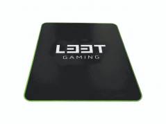 Stoleunderlag L33T sort 1200x990x18mm Gaming