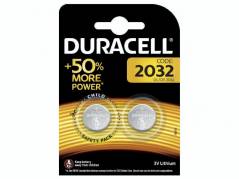Batteri Litium Duracell Electronics 2032 knapcelle 3V 2-pak
