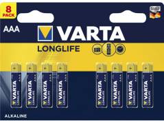 Batteri Varta Longlife AAA 8st/pak Blister