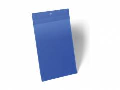 Lagerlomme m/supermagnet A4 højformat blå BLÅ 1x1x1mm (1)