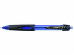 Kuglepen Uni PowerTank m/klik medium 0,4mm bl&aring; SN220