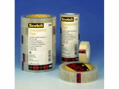 Tape Scotch kontortape 550 transparent 15mmx66m