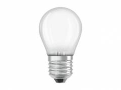 P&aelig;re Osram LED krone 40W/827 E27 frosted