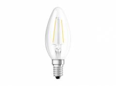 P&aelig;re Osram LED Star kerte 25W/827 E14 filament klar