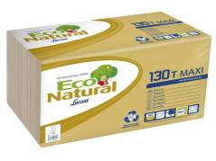 &Oslash;konomiserviet Lucart T3 Eco natur 1-lags 1/4 fold natur 500stk/pak