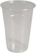 Drikkeglas PLA klar 20cl, 25cl &Oslash;7,8cm komposterbar 50stk/ps