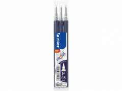 Refill Pilot FriXion Point Clicker 0,5 bl&aring;sort 3-pack