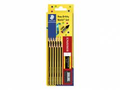 Blyants&aelig;t Staedtler Noris Happy Birthday 12stk/pak + gratis viskel&aelig;der