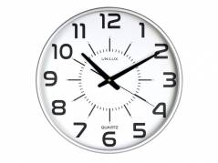 Vægur UNILUX MAXI POP sølv Quartz incl. Batteri