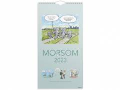 Familiekalender Morsom 22x43cm 2023 0661 40