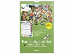 Familiekalender m/Illu. 5 kolonner 2023 27x42cm