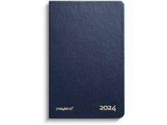 Lommekalender kunstskind blå 7x10,9cm tværf 24 1620 00