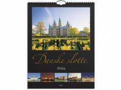 Vægkalender Danske slotte 29,5x39cm 24 0662 00
