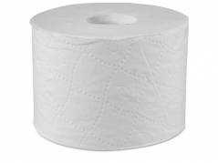 Toiletpapir Tork OptiServe T7 1-lags hvid u/hylse 143,8m 24rul/kar 472620
