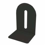Bogstøtte metal sort 20 cm. 2 stk/pak