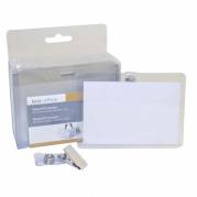 Navneskilte t/ID 60x90mm blød plast liggende format