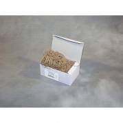 Gummibånd nr. 18 brun 80mm 250g 1.7x80 mm ca. 690 stk natur Ø51mm