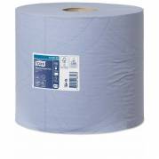 Aftørringspapir Tork Plus W1 2-lags blå 255m 130052 2rl