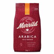 Kaffe Merrild Arabica hele bønner 1kg/ps
