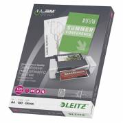Lamineringslomme Leitz A4 125mic selvklæb. 100stk/pak