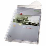 Plastlomme Leitz A4 m/klap t/kataloger 5stk/pak