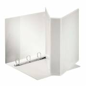 Indstiksmappe A4 Maxi 55297 75/50 mm 4DR m/lomme hvid 