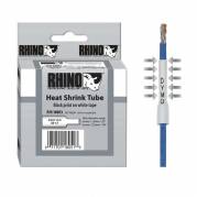 Labeltape DYMO Rhino 6mmx1,5m hvid krympeflex