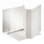 Indstiksmappe A4 Maxi 55299 85/60 mm 4DR m/lomme hvid 