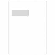 Kuverter m/rude hvid 229x324mm C4p 10194 Peal&Seal 500stk/pak 