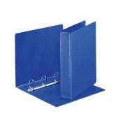 Panoramabind Esselte A4+ 40mm 4 D-ringe 2 lommer blå 