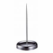 Papirspyd forchromet metal Ø73mm højde 150mm
