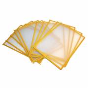 Registersystem lomme A4 gul QuickLoad 