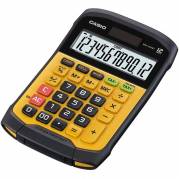 Lommeregner Casio WM-320MT vandtæt gul 12 cifre