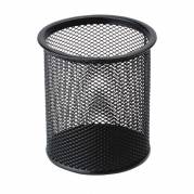 Penneholder tråd metal sort Ø90mm H100mm