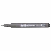 Fiberpen Artline EK2305 sort 0,05mm