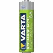 Batteri Varta genopladelig Power AA 2600mAh 4stk/pak