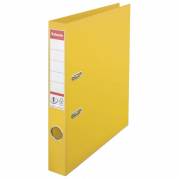 Brevordner Esselte No.1 Power gul A4 smal