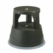 Elefantfod plast bnt/Office sort højde 390mm
