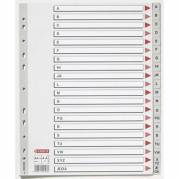 Register A4 Maxi A-Å grå PP m/forblad 